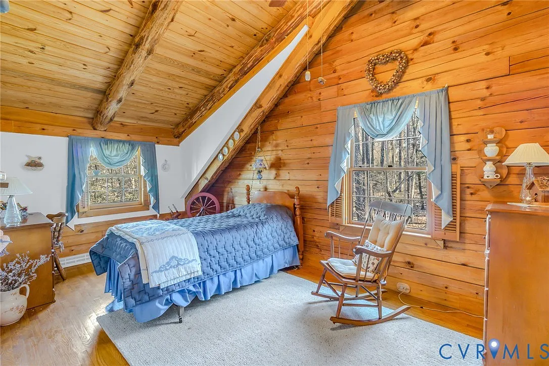 Log Home on the Coan River in Heathsville